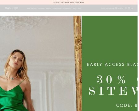 website thubmnail of Dannijo