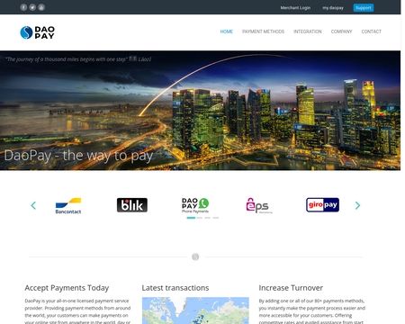 website thubmnail of DaoPay