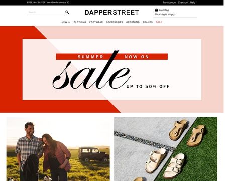 website thubmnail of Dapper Street