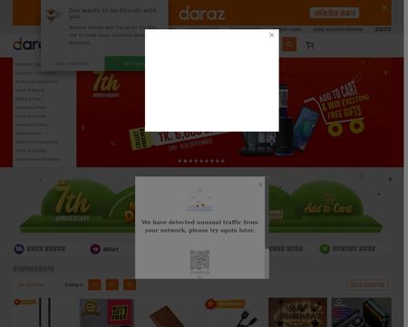 website thubmnail of Daraz Bangladesh
