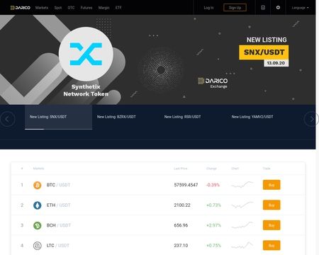 website thubmnail of Darico.io