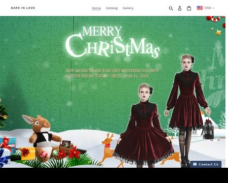 website thubmnail of Dark in Love