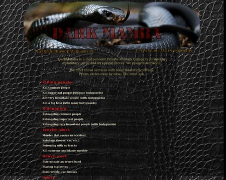 website thubmnail of Darkmambawopntdk.onion.ws