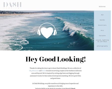 website thubmnail of Dash DJs