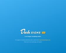Thumbnail of Dash signs