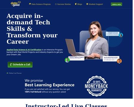 website thubmnail of Dataisgood