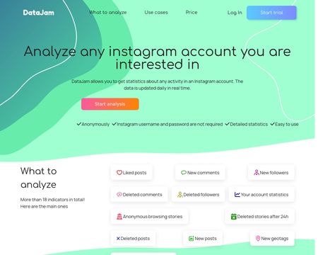 website thubmnail of DataJam