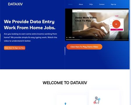 website thubmnail of Dataxiv