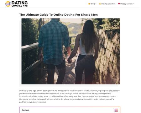website thubmnail of Dating Coaches NYC