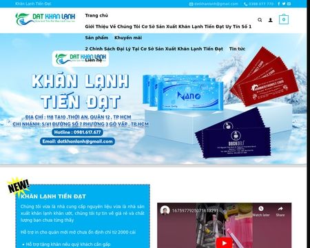 website thubmnail of Datkhanlanh