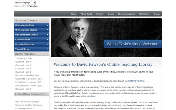 Thumbnail of Davidpawson.org