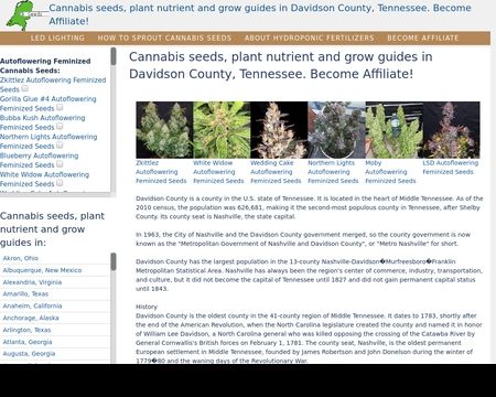 website thubmnail of Davidsoncannabis.tk