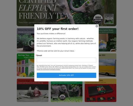 website thubmnail of Davidsonstea