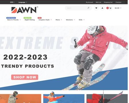 website thubmnail of Dawnski