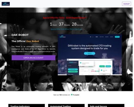 website thubmnail of Dax-robot
