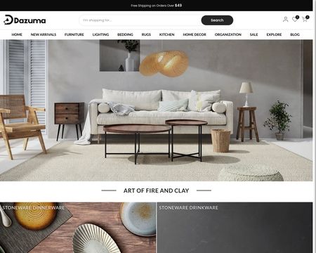website thubmnail of Dazuma.us