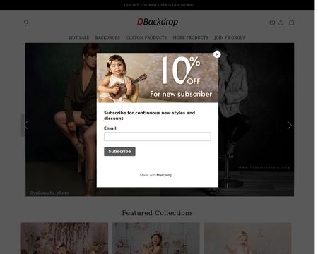 website thubmnail of DBackdrop