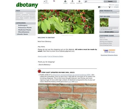 website thubmnail of Dbotany