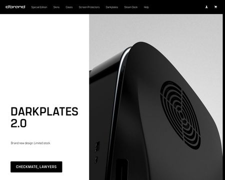 website thubmnail of DBrand