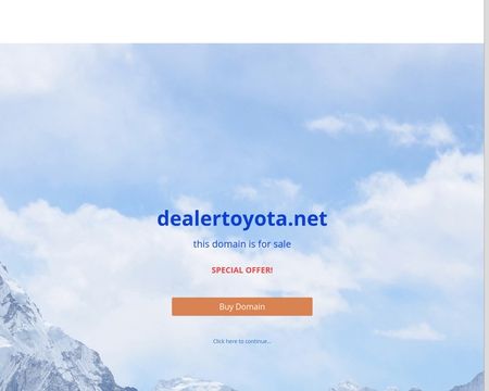 website thubmnail of DealerToyota.net