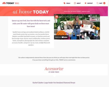 website thubmnail of TODAY Deals