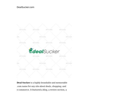 website thubmnail of Dealsucker