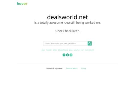 website thubmnail of Dealsworld.net