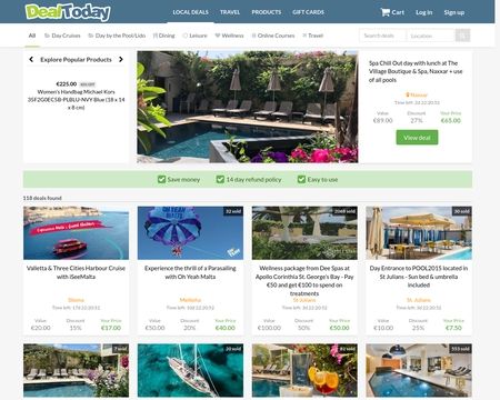 website thubmnail of Dealtoday.com.mt