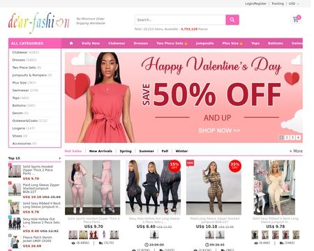 website thubmnail of Dear-Fashion