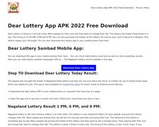 Thumbnail of Dear-lottery