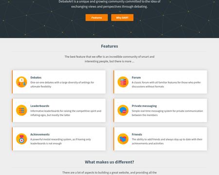 website thubmnail of DebateArt