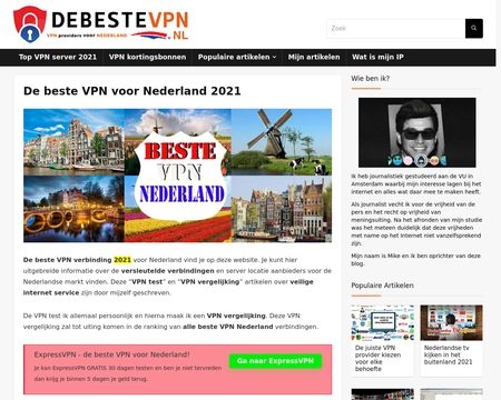 website thubmnail of De Beste Vpn
