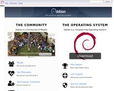 Thumbnail of Debian.org