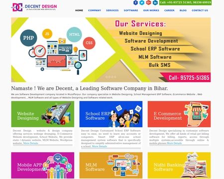 website thubmnail of Decent Design