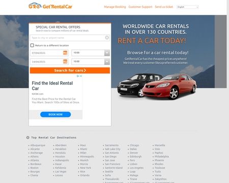 website thubmnail of Decode Car Hire