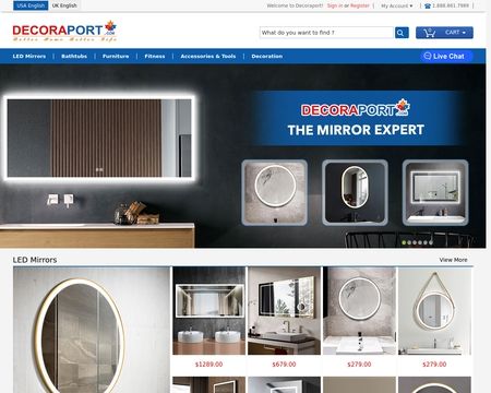 website thubmnail of DecoraPort
