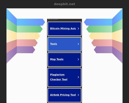website thubmnail of Deepbit.net