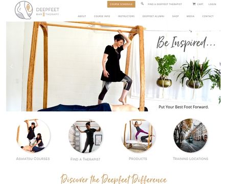 website thubmnail of DeepFeet
