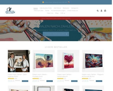 website thubmnail of Deinpainting.de