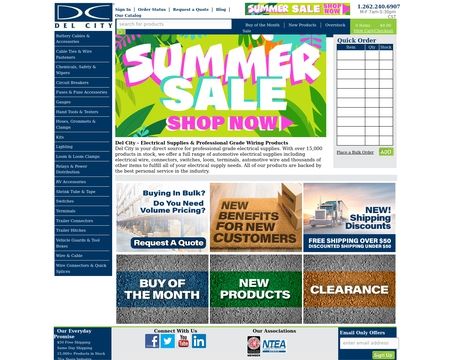 website thubmnail of Del City
