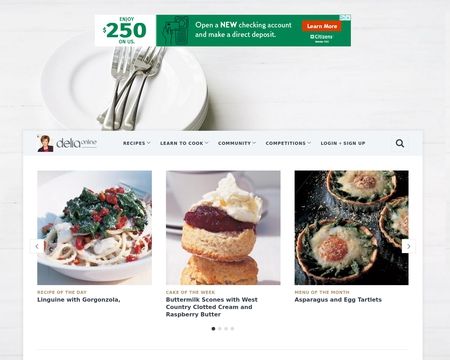 website thubmnail of Delia Online
