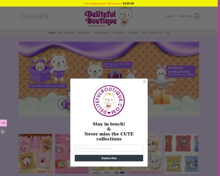 website thubmnail of Deliteful Boutique