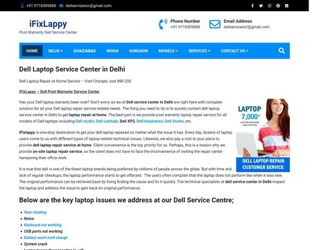 website thubmnail of Dellservicecentre.co.in