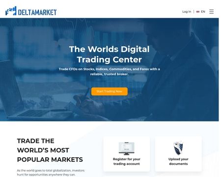 website thubmnail of DeltaMarket