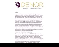 Thumbnail of Denor Brands and Public Relations