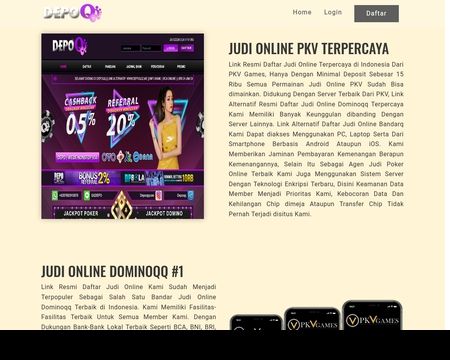 website thubmnail of Depoqq1.dewalego.casa