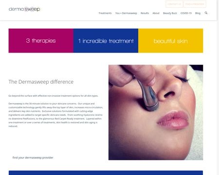 website thubmnail of Dermasweep