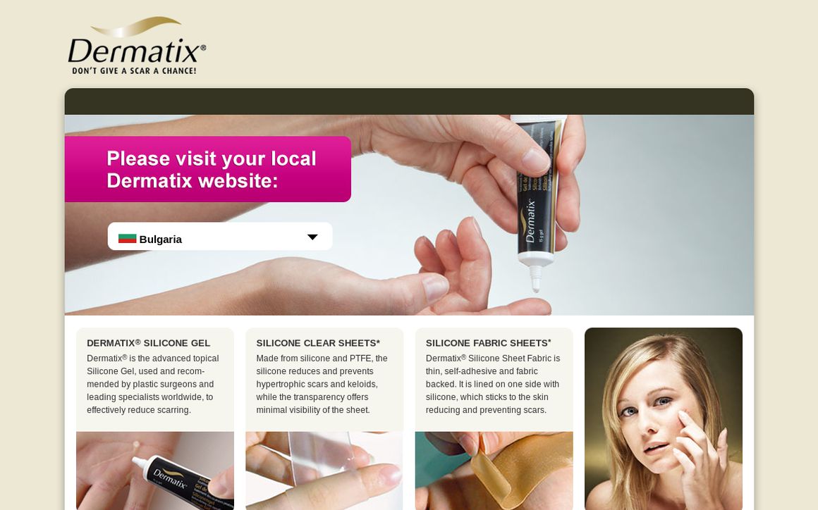 website thubmnail of Dermatix