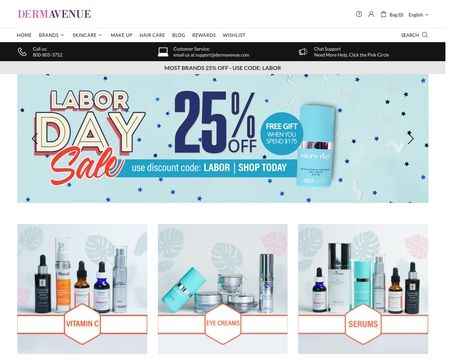 website thubmnail of Dermavenue