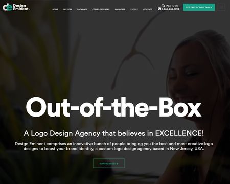 website thubmnail of Design Eminent